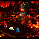 Mario appears to be in hell, which is what happens when you spend your life murdering turtles.
